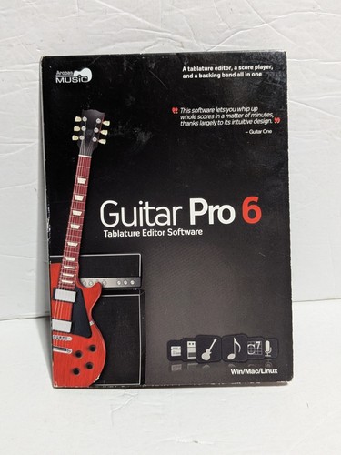 Guitar pro tablature editor - guitar, 6