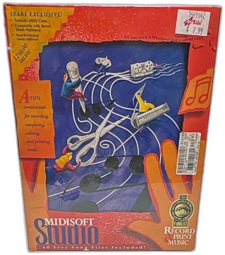 Midisoft studio for - studio, windows