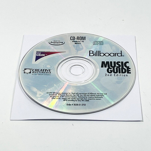 Billboard music guide 2nd - music,